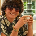 Pozłacane kolczyki w formie prostokątów z kryształami. TWÓJ CZAS NA BIS