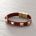 ME GUSTAS TU. Pulsera azul con la medalla de San Benito.