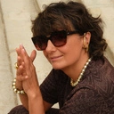 Elastyczna bransoletka z pereł i kółek z kryształkami. ORBITA ŚWIATŁA