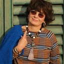 Sztywna pozłacana bransoletka z czarnymi cętkami pantery. GRACJA PANTERY