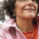 Wiszące pozłacane kolczyki serca wysadzane cyrkoniami. Z MIŁOŚCIĄ