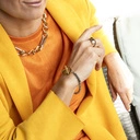 Bransoletka z łańcucha kostki z zapięciem typu toggle. TWOJA SPRAWA