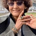 Turkusowa bransoletka z rzemienia z kryształkami. GWIEZDNY PYŁ