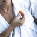 Bransoletka z lolitami i niebieskimi kryształkami. PAS KUIPERA