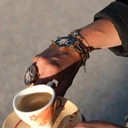 Pozłacana bransoletka z motywem kwiatka z cyrkonii. ŚRODEK LATA