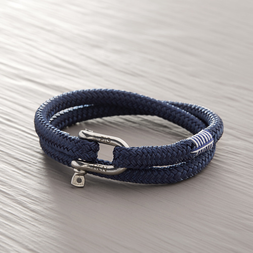 PADRE E HIJO. Pulsera de hombre con grillete