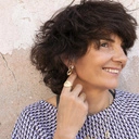 Złoty wisiorek na łańcuszku z zawieszką z literką K. K - KASIA