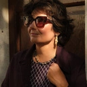 Naszyjnik z kobaltowymi sodalitami i cyrkoniami. LA SEINE BLEUE