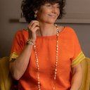 Skórzana bransoletka. Pozytywnie, gdy patrzę w niebo.