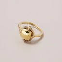 Klasyczny złoty pierścionek z możliwością regulacji. OSCAR 