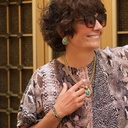 Pięciorzędowa bransoletka z koralików Miyuki i kryształków. TRIO NEGRO