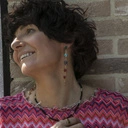 Krótki wisiorek z czarnych koralików z bawolim rogiem. BLACK ROCK