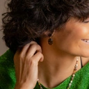 Kolczyki z kryształami. Z MIŁOŚCI