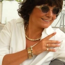 Bransoletka z posrebrzanych i pozłacanych elementów. PLACE VENDOME