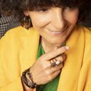 NO TENDA MIEDO DE VOLVERSE LOCA. Pulsera con tanga de cuero