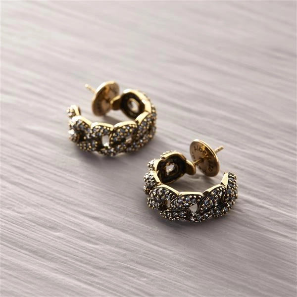 Kolczyki z kryształkami. TERAZ SIĘ ZMIENIAM