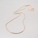 Naszyjnik outlet. Obręcz z chwostem