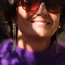 Zwiewne kolczyki z kryształami w czerni, błękicie i szampanie. KOBIETY KOMETY