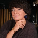 Złocone kolczyki z zawieszką w formie niebiesko-bordowej kropli. ROZTAŃCZONA NOC