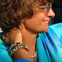 Pozłacana pancerka z ekoskórą z rozetami jaguara. DZIKA NATURA