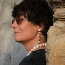 Naszyjnik z białymi i różówymi szklanymi perłami Majorka. ROMANTYCZNE RANO