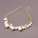 Naszyjnik ze szklanymi perłami Majorka w różnych odcieniach. WSZYSTKO ALBO NIC