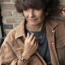 Lekka bransoletka ze złotych i srebrnych ogniw.  RÓŻNE OBLICZA