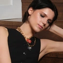 Pozłacany wisior z czarnym sercem z motylkiem z cyrkonii. NIE DLA WSZYSTKICH