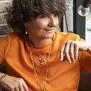 Kolczyki wiszące z granatami, cyrkoniami i perłami. SANTA MARIA DEL FIORE