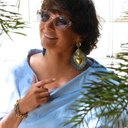 Pozłacana bransoletka z ogniw emaliowanych na zieleń. WIOSENNY BERLIN