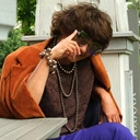 Bransoletka ze szklanymi perłami w kolorze mokka. MOKKA CAFE