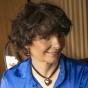 Choker na tasiemce z dużym pozłacanym sercem. PRAGNIESZ MNIE