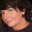 Wiszące kolczyki kule z burgundowymi kwiatkami. ŁYK NAMIĘTNOŚCI