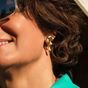 Pozłacane kolczyki w kształcie kapiących kroplelek. GORĄCZKA ZŁOTA