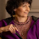 Kolczyki wiszące z ważkami i czarnymi kryształkami. TO JEST ENERGIA