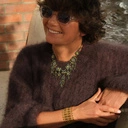 Bransoletka z modułów w ciepłym złocie z kryształkami. PAŁAC DOŻÓW