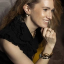 Bransoletka łańcuch z zawieszką czarnym sercem. BO KOCHAM SIEBIE