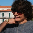 Pozłacana bransoletka z ażurowym dekorem z perłą. UTKANE MARZENIA