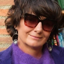 Srebrzone kolczyki koła z kolorowymi kryształkami. ŚWIETLISTY KRĄG