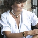 Pozłacana bransoletka z emaliowanymi kwiatkami. ZŁOTA POLANA