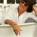 Bransoletka z posrebrzanych i pozłacanych detali z agatami. OGRODY WERSALU