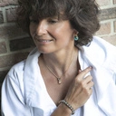 Bransoletka z lolitami i niebieskimi kryształkami. PAS KUIPERA