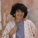 Krótki naszyjnik z podwójnego błękitnego sznurka z przedłużką. UNOSZĘ SIĘ