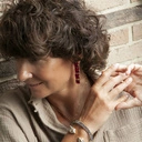 Bransoletka z lolitami i niebieskimi kryształkami. PAS KUIPERA