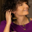 Wisior z kryształkami. MIŁEGO DNIA!