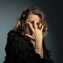 Geometryczny pierścień z kryształkami Swarovskiego. GAINSBOURG