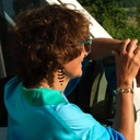 Pozłacane kolczyki girlandy z czarnymi cyrkoniami. PALOMA NEGRA