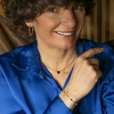 Pozłacana bransoletka z kryształkami i motylkiem. BUDZĘ SIĘ RADOSNA