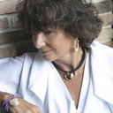 Choker na tasiemce z dużym pozłacanym sercem. PRAGNIESZ MNIE