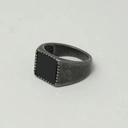 Sygnet męski wykonany ze stali szlachetnej satynowanej. WIKING